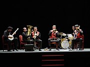 Mr.Dixie Jazz Band no festival Novas músicas de Monforte de Lemos.