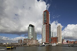 Torre residencial Montevideo Ròterdam, Països Baixos