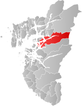 Hjelmeland og Fister within Rogaland