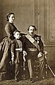 Napoleon III with his family, c. 1860s