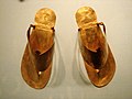 Gouden sandalen uit het Nieuwe Rijk, 15e eeuw voor chr.