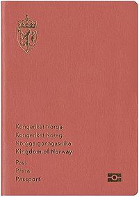 A Norwegian passport Norwegian Passport, New Design.jpg