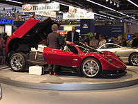 Pagani Zonda C12-S 7.3 Roadster, Parijse autosalon van 2004