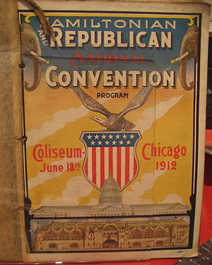 Program for 1912 Republican Party Convention i...