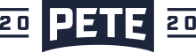 Логотип Pete for America (Strato Blue) .svg