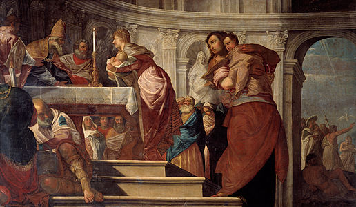 La presentazione di Gesù nel tempio e il Battesimo di Cristo, 1619-1622, , Statens Museum for Kunst, Copenaghen