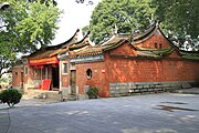 A side view of Fashi Zhenwu Temple.