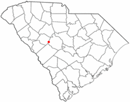 Batesburg-Leesville – Mappa