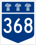 Highway 368 marker