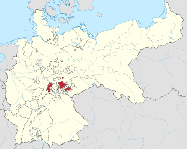 Saxa-Weimar-Eisenach în interiorul Imperiului German