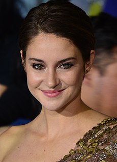 Shailene Woodley på Los Angeles-premieren af Divergent (2014).