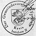 Altes Siegel der Gemeinde Ferchels