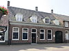 Dubbel dwarshuis poort