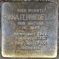 Stolperstein für Rikka Elfriede Lion (Kurfürstenstraße 23)