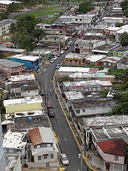 Street and homes in Mameyes I