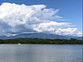 Himalayan foothills seen from Sukhna lake