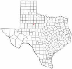 موقعیت Rotan, Texas