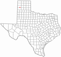 Расположение Вега, Техас