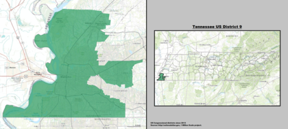 Теннесси, округ Конгресса США 9 (с 2013 г.) .tif