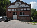 Tistedalsfoss gamla kraftstation.