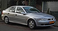 Facelift Vauxhall Vectra hatchback