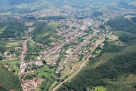 Vista aérea da cidade