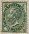 Italia. 5 cent. (1863).[24]