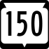 State Trunk Highway 150 marker