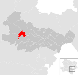 Weissenbach an der Triesting – Mappa