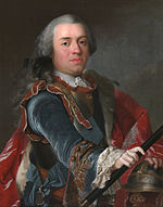 William IV, became stadtholder of all the Dutch provinces after the bloodless Orangist revolution Willem Karel Hendrik Friso van Oranje-Nassau, attributed to Johann Valentin Tischbein.jpg