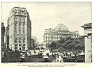 The New-York Times Building 1893 vor dem Umbau (links)