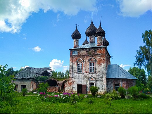 100. Церковь Воскресения, Григорцево, Нерехтский район, Костромская область Автор — Vladicus44