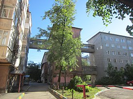 Дом-коммуна Культурная революция (Нижний Новгород). Общий вид. Фото 2015 года