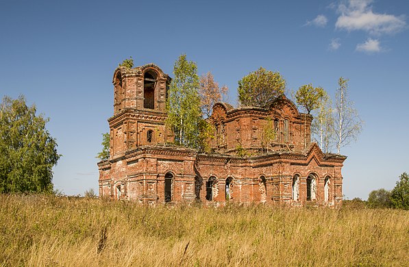 370. Ильинская церковь в урочище Рязань, Слободской район Автор — Ele-chudinovsk