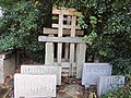 久代春日神社に残る加茂井の内樋と外樋