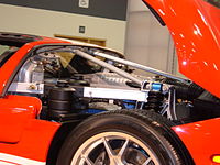 "פורד GT", שנת 2005 - דור ראשון, מבט למנוע