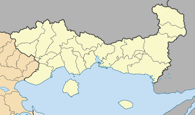 Location map Ελλάδα Περιφέρεια ΑΜΘ