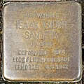 Stolperstein für Isaak Isidor Sanders