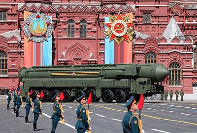 RS-24 Yars ICBM on show at the 2023 Moscow Victory Day Parade 2023 Moscow Victory Day Parade 14.jpg