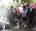 Inauguración del Parque Bicentenario de la Infancia en 2012