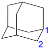 Adamantane numbering.svg