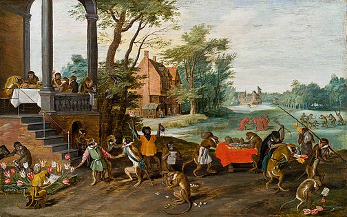 Allegory of the Tulipomania, c. 1640, collection privée