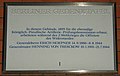 Plaquette ter nagedachtenis van Erich Hoepner en Henning von Tresckow in het Bundeshaus, Berlijn.