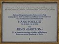 Berlin-Mitte, Berliner Gedenktafel für Hans Poelzig