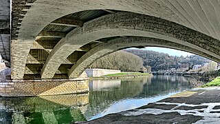 Structure d'une des arches.