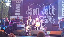 Концерт Джоан Джетт и The Blackhearts в Сакраменто, Калифорния, 2012 г.