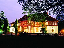 Bolgatty Palace, built in 1744 by Dutch Malabar, also acted as the British Residency in Kochi Bolgatty Palace.jpg