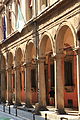 Il portico di palazzo Malvezzi Campeggi