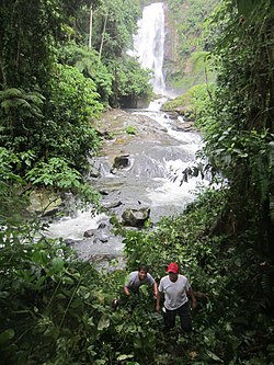 Valle Sagrado waterfall, Pangoa District