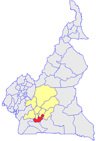 Kart over Nyong-et-So'o